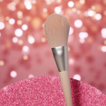 Brocha Para Base Color Rosa