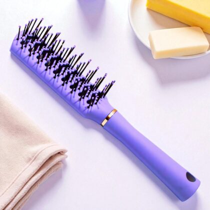 Cepillo Para Cabello Con Frizz Color Lila