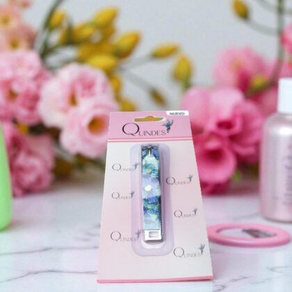 Cortaúñas De Acero Inoxidable con Diseño Floral - CH