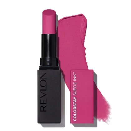 Lápiz Labial Revlon ColorStay Suede Ink tono 010 Tunnel Vision