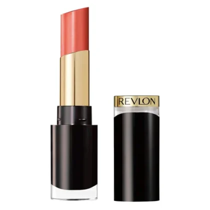 Lápiz Labial Revlon Super Lustrous Glass Shine tono Glaring coral