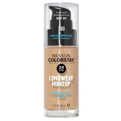 Maquillaje Líquido Revlon ColorStay Make Up Piel Normal a Seca tono 180 Sand Beige