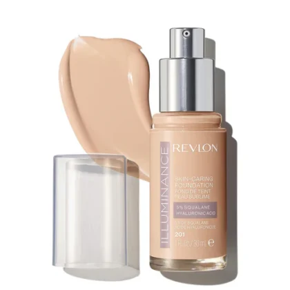 Maquillaje Líquido Revlon Illuminance tono 201 Creamy Natural