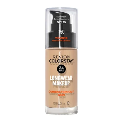 Maquillaje líquido Revlon Colorstay Make Up Piel Mixta a Grasa tono 150 Buff