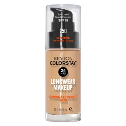 Maquillaje líquido Revlon Colorstay Make Up Piel Mixta a Grasa tono Fresh Beige