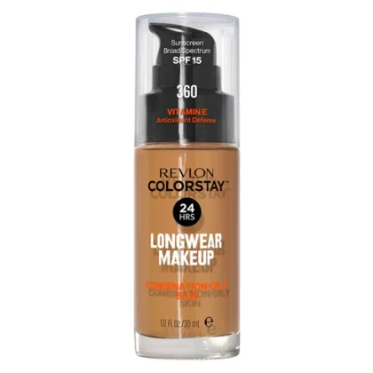 Maquillaje líquido Revlon Colorstay Make Up Piel Mixta a Grasa tono Golden Caramel