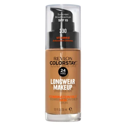 Maquillaje líquido Revlon Colorstay Make Up Piel Mixta a Grasa tono Natural Tan