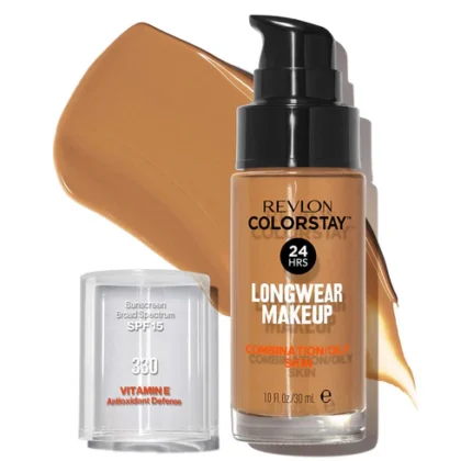 Maquillaje líquido Revlon Colorstay Make Up Piel Mixta a Grasa tono Natural Tan