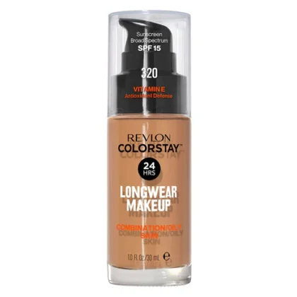 Maquillaje líquido Revlon Colorstay Make Up Piel Mixta a Grasa tono True Beige