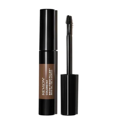 Mascara para cejas Revlon Colorstay Brow Filler and Fiber tono 303 Medium Brown 6.8 ml