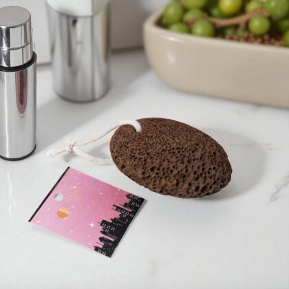 Piedra Pómez Color Café