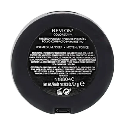 Polvo Compacto Revlon ColorStay Pressed Powder tono 850 Medium Deep 8.5 gr